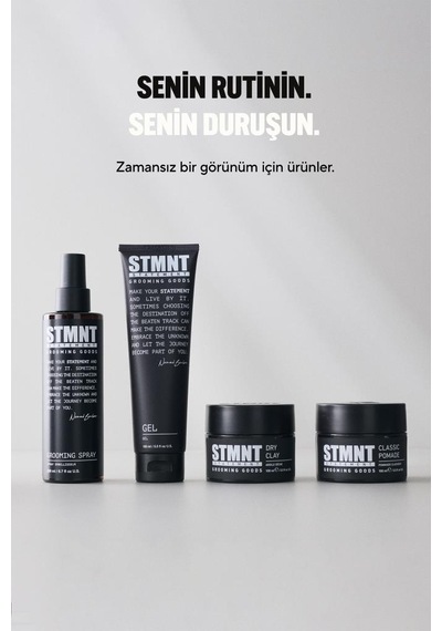Stmnt Esnek Tutuş Doğal Parlaklık Klasik Saç Pomadı 100ml