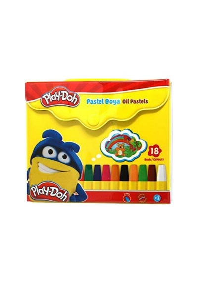 Play-doh Çantalı 18 Renk Pastel Boya Play-pa006 Karışık