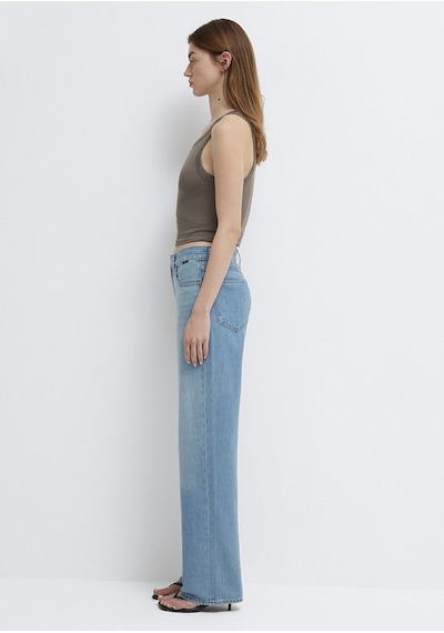 Mavi Lovely Mid Vintage Classic Denim Lacivert
