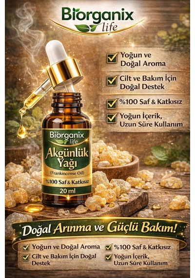 %100 Saf Akgünlük Yağı 20 ML