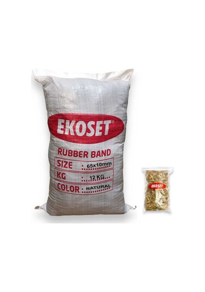 Extra Kalın Paket Lastiği 12 Kg 65x10mm