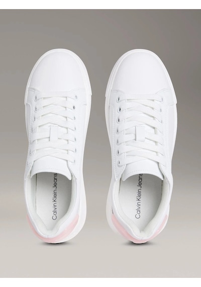 Calvin Klein Kadın Kontrast Desenli Ck Logolu Deri Beyaz-pembe Sneaker Yw0yw01846-0ld-8786 Beyaz-pembe Calvin Klein Kadın Kontrast Desenli Ck Logolu Deri Beyaz-pembe Sneaker Yw0yw01846-0ld-8786 Beyaz-pembe
