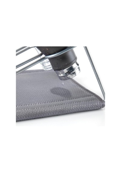 Lexroo Sodatex 2 - Çift Şişe Rafı. Gri Renkte Polytherm Kaplama. Boyutlar: 21x17x14 Cm