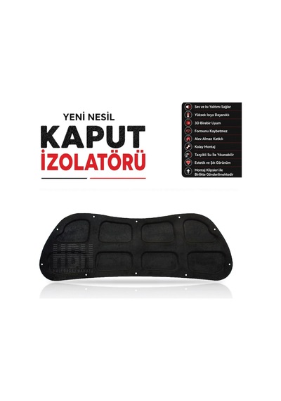 Hyundai Bayon Kaput Izolatörü 2021 Ve Sonrasi+ Klips Takımı