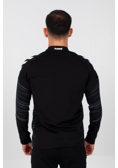Hummel Line Zip Jacket 922452-2001 Siyah Erkek Fermuarlı Ceket Siyah