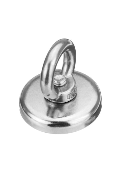48 Mm Halkalı Neodyum Pot Mıknatıs Süper Güçlü Fishing Magnet Kurtarma Mıknatısı