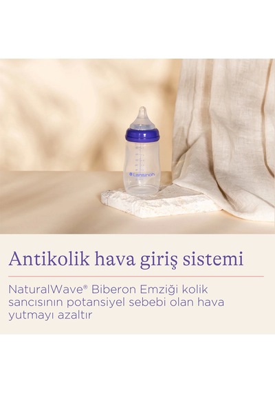 Lansinoh Biberon 2'li Natural Wawa Biberon Emziği 240 Ml