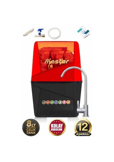 Master 12 Aşamalı Alkali Su Arıtma Cihazı