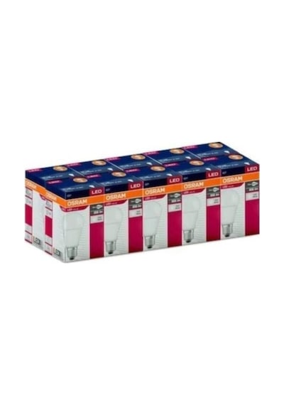 Osram 8,5w 60w Led Ampul E27 Duylu 10 Adet Beyaz Işık