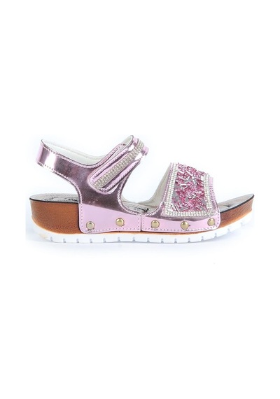 Ayakcenter 335-8 Rose Cırtlı Kız Çocuk Sandalet