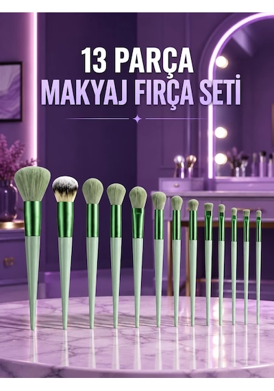 Northcity Kusursuz Makyaj İçin Yumuşak Ve Dayanıklı Fırça Seti - Cilt Dostu Ve Ergonomik