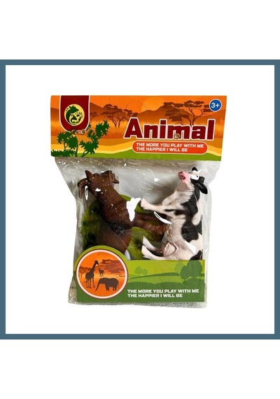 Bezos Bma-11/12 Pvc Pakette İkili Çiftlk Hayvanları Agc