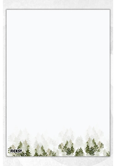 A5 Çiçek Bloknot Çizgisiz Defter - 50 Yaprak - Memopad - Notepad - Not Defteri - Not Kağıdı - 1287 Çok Renkli
