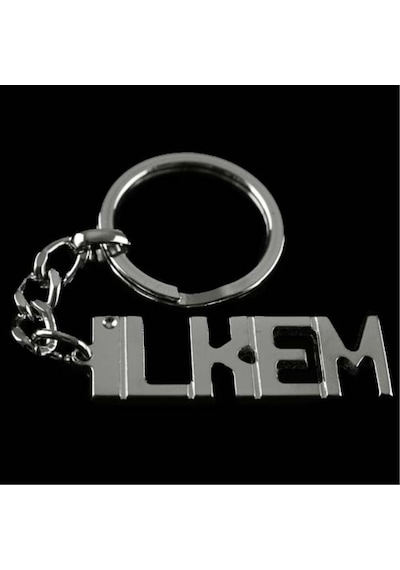 İlkem İsimli Anahtarlık