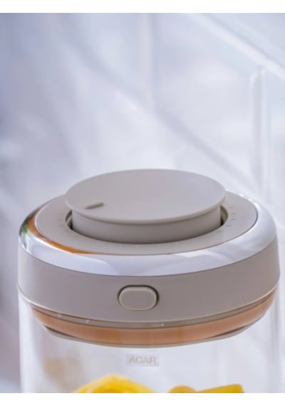 Harlow 3lü Cam Kavanoz Şeffaf