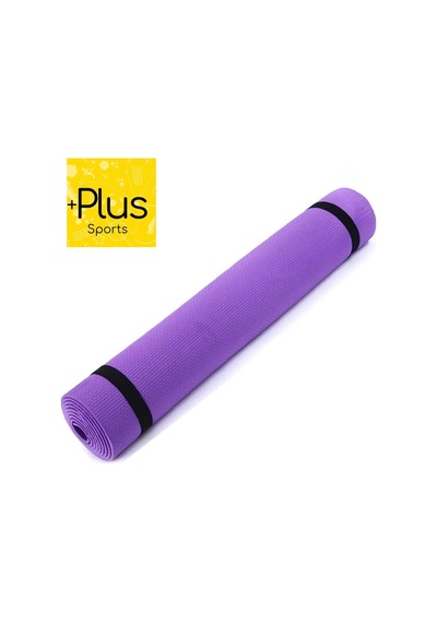 Mor Renk Pilates Ve Yoga Matı 7 Mm Mor Mor