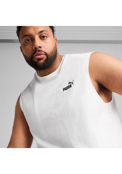 Puma Essentials Erkek Beyaz Atlet