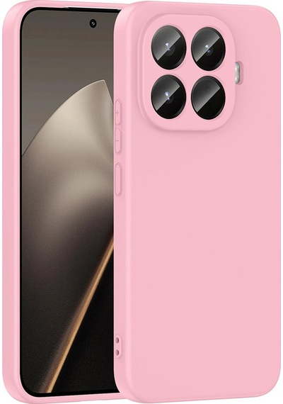 Xiaomi 15t Pro Kılıf Zore Mara Lansman Kapak Açık Pembe