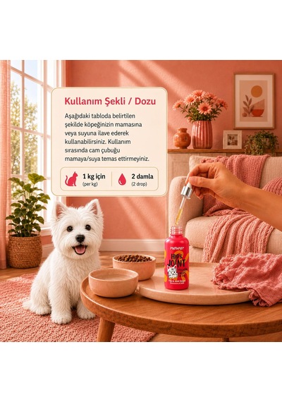 Tr Köpekler İçin Eklem Sağlığı Tamamlayıcı Glukozamin Damlası 50 Ml