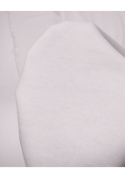 Beyaz 2 İplik Penye Kumaş Pamuksu Yumuşak Sweatlik & Eşofmanlık En: 180cm-11963