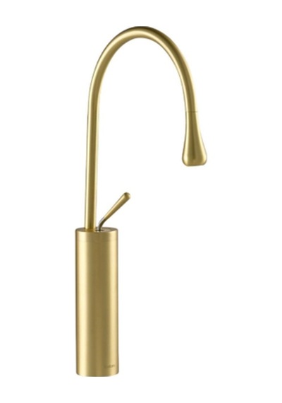 Fontana Fırçalanmış Altın Lavabo Bataryası
