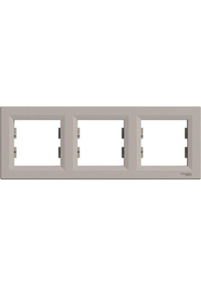 Schneider Asfora Bronz Üçlü Çerçeve Eph5800369