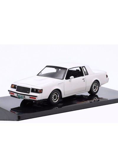 1:43 Ölçek Ixo 1987 Buick Grand National Diecast Metal Minyatür Model Araba 10cm