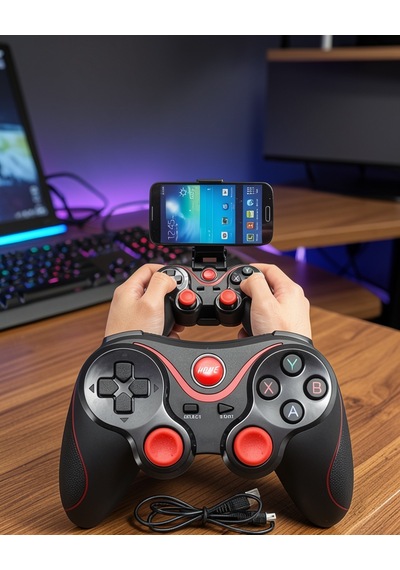 Game Stick Android Uyumlu X3gamepad2 Bluetooth Bağlantılı