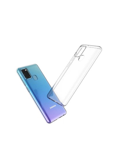 Kilifone - Galaxy A21s Uyumlu - Kılıf Şeffaf Soft Slim Fitt Süper Silikon Kapak - Şeffaf