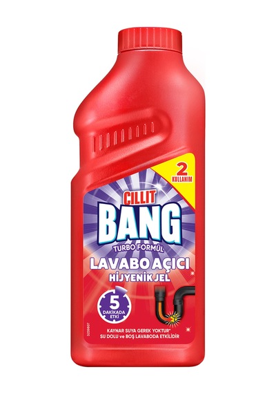 Cillit Bang Hijyenik Jel Lavabo Açıcı Duo 500 Ml 2 Adet