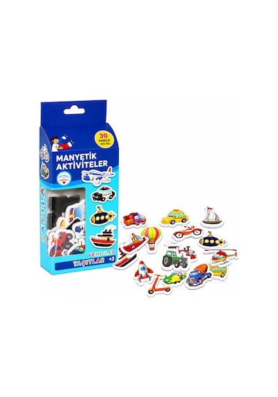 7154 Manyetik Aktiviteler - Taşıtlar / +3 Yaş