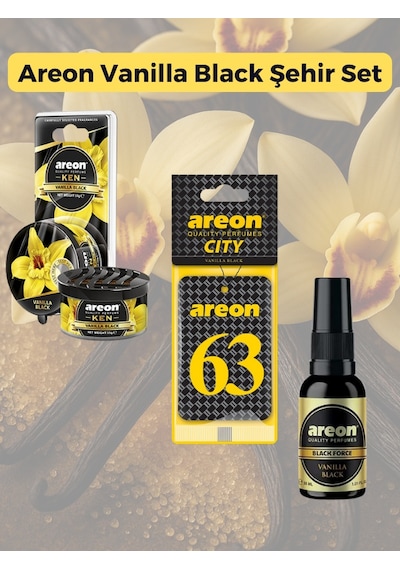 Areon Vanilla Black Şehir Set-63
