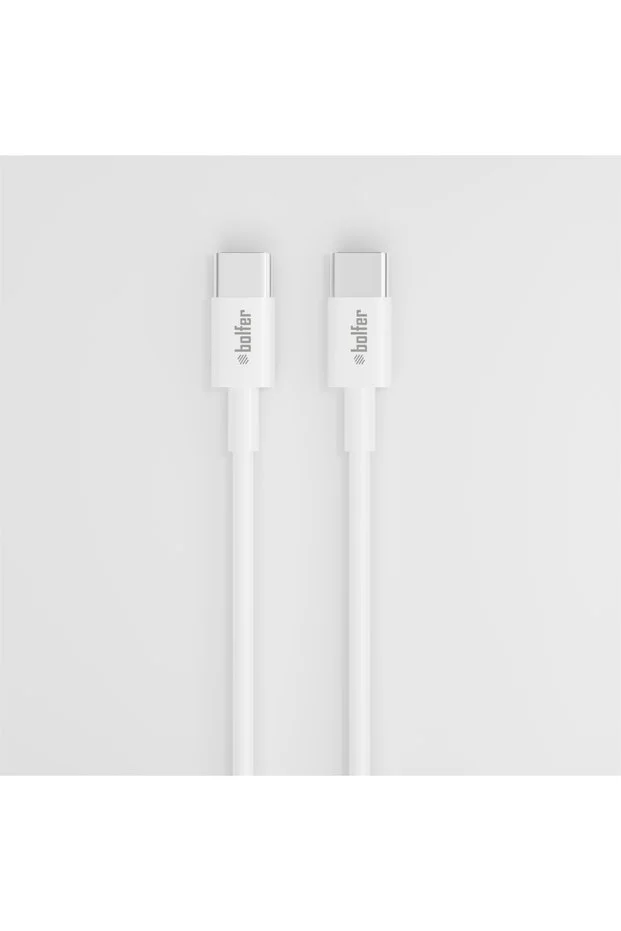 Type-c To Type-c Hızlı Şarj Kablosu 25w Beyaz