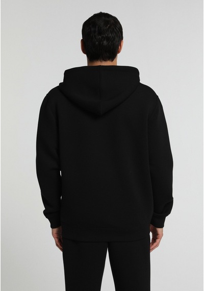 Colin's Colins Regular Fit Kapüşonlu Düz Erkek Siyah Sweatshirt Cl1082116 Q1.v1 Blk