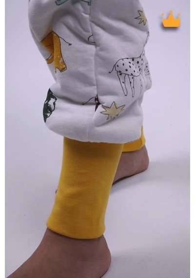 Babyhola 2-9 Yaş Kalın Elyaf Dolgulu 2.5 Tog Premium Kalite Çocuk Uyku Tulumu 23504 Dinozor