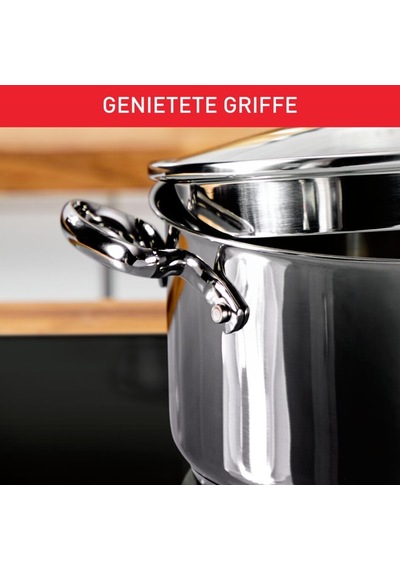 Tefal Duetto Plus 3 Parçalı Tencere Seti 16/20/24 Cm + Tencere 16 Cm + 3 Kapak, İndüksiyona, Termofüzyona, Ölçüm İşaretlerine Uygun, Bulaşık Makinesinde Yıkanabilir, Fırına Uygun, Paslanmaz Çelik Siyah Tefal Duetto Plus 3 Parçalı Tencere Seti 16/20/24 Cm + Tencere 16 Cm + 3 Kapak, İndüksiyona, Termofüzyona, Ölçüm İşaretlerine Uygun, Bulaşık Makinesinde Yıkanabilir, Fırına Uygun, Paslanmaz Çelik Siyah