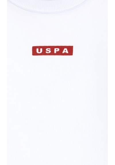 U.S. Polo Assn. Erkek Çocuk Beyaz Bisiklet Yaka Sweatshirt 50293567-VR013 U.S. Polo Assn. Erkek Çocuk Beyaz Bisiklet Yaka Sweatshirt 50293567-VR013
