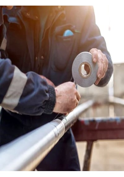 Tesa 4657 Gri Sıcaklığa Dayanıklı Akrilik Kaplı Bez Bant 50mmx50m