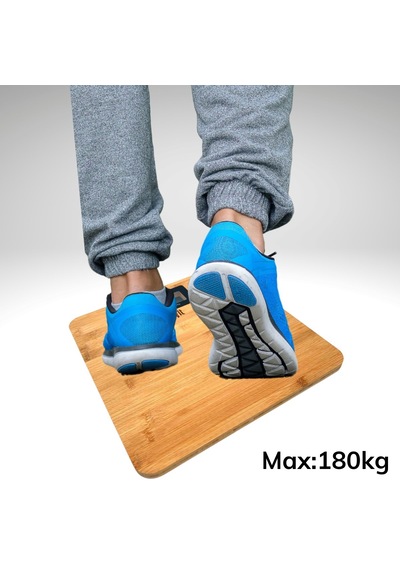 Techfit Bambu Banyo Baskülü Yüksek Hassasiyetli Darbelere Dijital Dayanıklı Terazi Tf 1065 Max 180kg Açık Bej