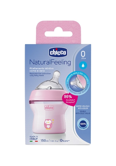 Chicco Naturalfeelıng Pp Biberon 0 Ay150ml-gırl 00081311100000