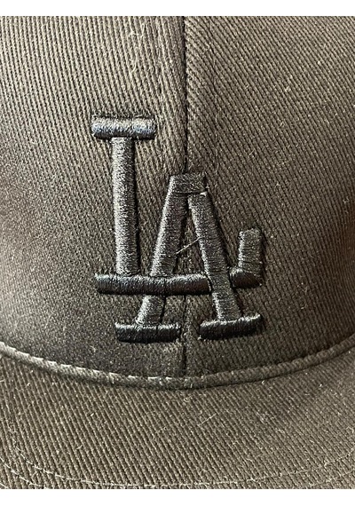 La Los Angeles Nakış Hip Hop Snapback Rapper Basket Cap Şapka Siyah - Siyah