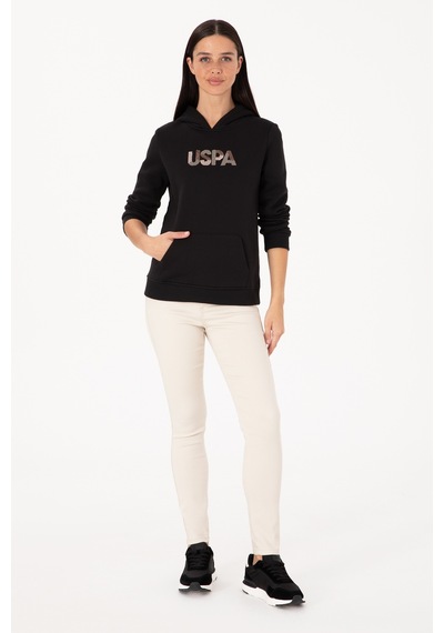 U.s. Polo Assn. Kadın Siyah Sweatshirt 50307711-vr046 Sıyah