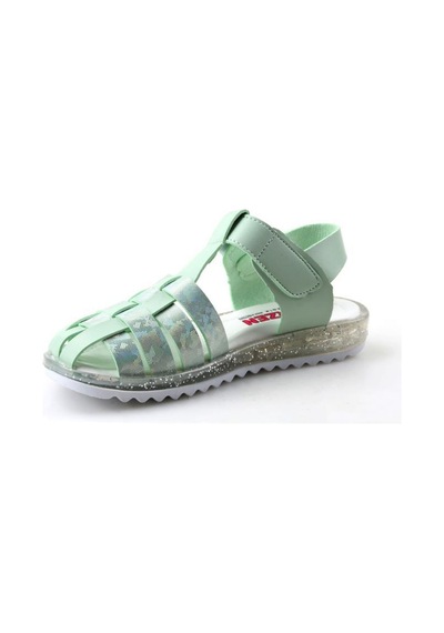 Papuçcity Arzen 02413 Orto Pedik Kız Çocuk Sandalet Ayakkabı Yeşil