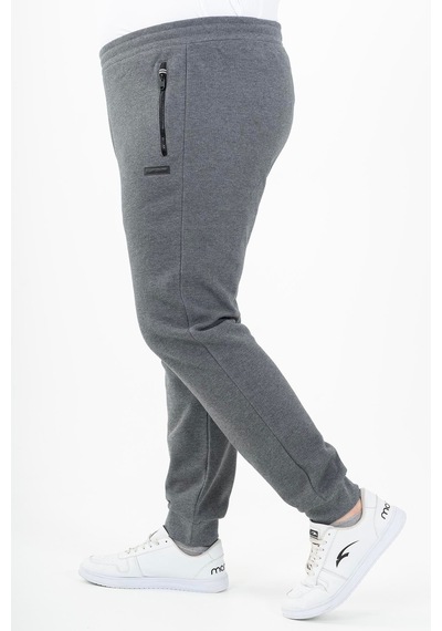 Maraton Sportswear Büyük Beden Erkek Ribana Paça Basic Antrasit Melanj Eşofman Altı 22343-Antrasit Melanj Maraton Sportswear Büyük Beden Erkek Ribana Paça Basic Antrasit Melanj Eşofman Altı 22343-Antrasit Melanj