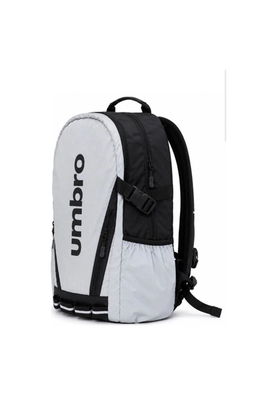 Umbro Yuki Backpack Gri Su İtici, Reflektörlü Spor Sırt Çantası, Okul Çantası - Tt0022