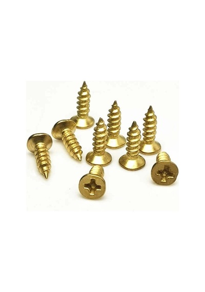 Klips, Menteşe, Ayak, Ağaç, Sunta Vidası 2,2x6,5mm - Sarı 1000 Adet
