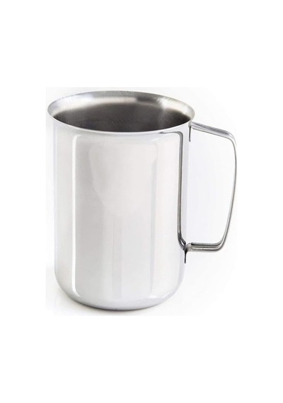 Tr 3 Adet Kırılmaz Tabldot Bardağı Paslanmaz Çelik Metal Su Bardağı 250ml Ömürlük Kulplu Kupa Bardak Diğer