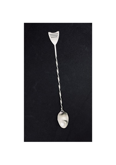 Burgulu Süzgeçli Bar Kaşığı 30 Cm Çok Renkli