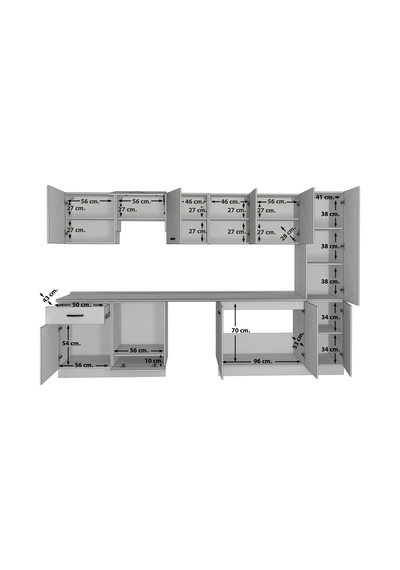 Decoraktiv Elite 325 Ankastre Fırın Modüllü Mdf Hazır Mutfak Dolabı - Tezgah Dahil - Pera - Kumtaşı Çok Renkli Decoraktiv Elite 325 Ankastre Fırın Modüllü Mdf Hazır Mutfak Dolabı - Tezgah Dahil - Pera - Kumtaşı Çok Renkli