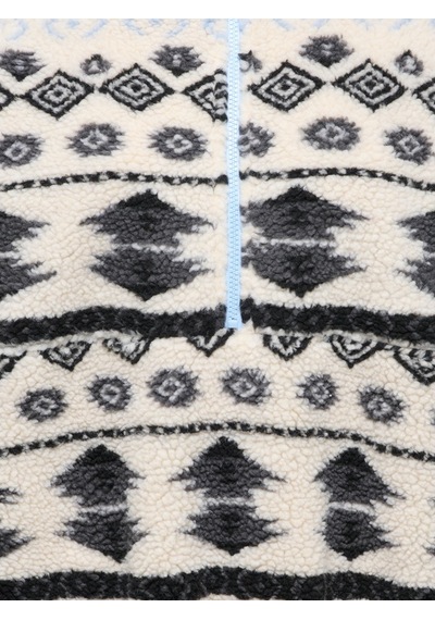 Only Onljanne Lıfe Aztec Teddy L/s Zıp Cc Swt Kadın Gri Sweatshirt - 15267415